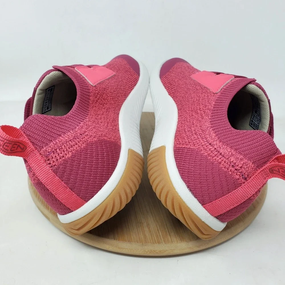 KEEN KNX Knit Shoes‎ Big Kids 6 Pink Low Lightweight Double Straps Girls Boys